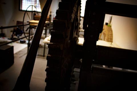 Interno del Centro di Incisione e Grafica d'Arte