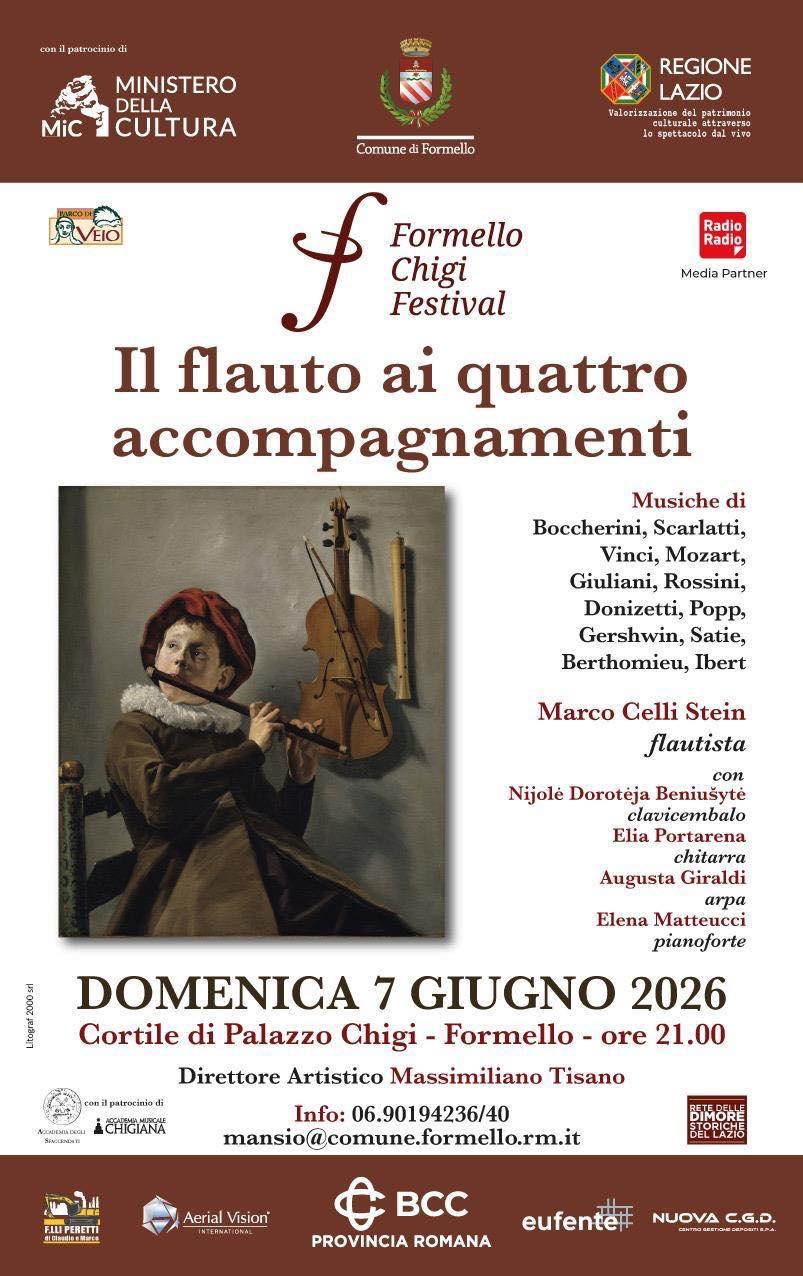 il flauto ai 4 accompagnamenti
